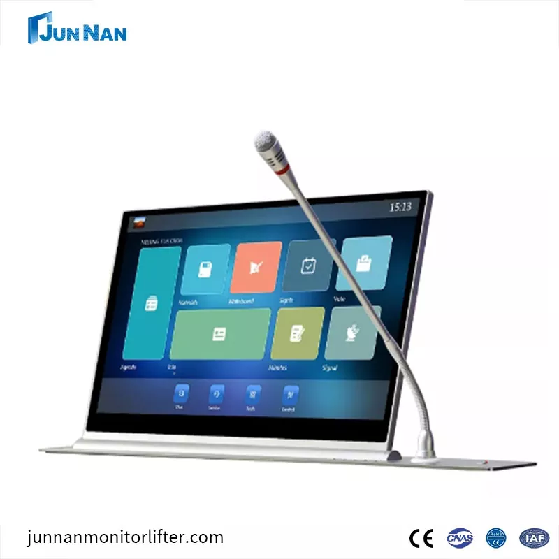 मोनिटर लिफ्ट सम्मेलन प्रणाली
